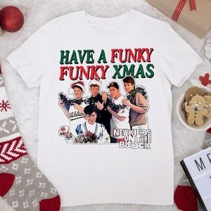 Hot New Kids On The Block Nkotb Xmas Shirt 2